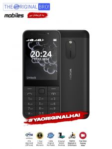 Nokia 230 2024 - PTA Approved - 12 Months Warranty - Black - The Original Bro Mobiles - TOB28